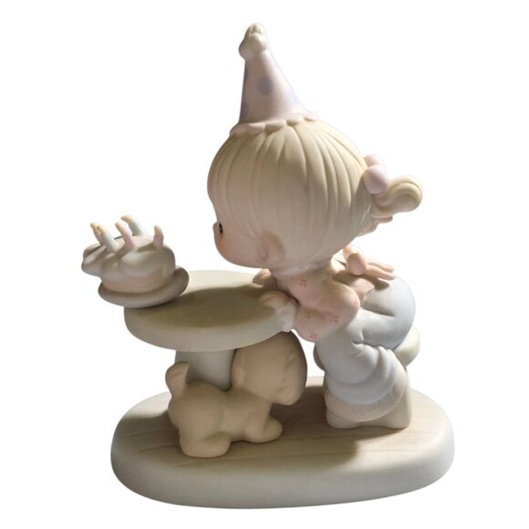 Precious Moments Cream and Pink Decor Accent Figurine - Picture 2 of 3